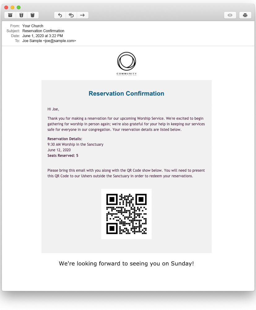 Reservations-App-Email